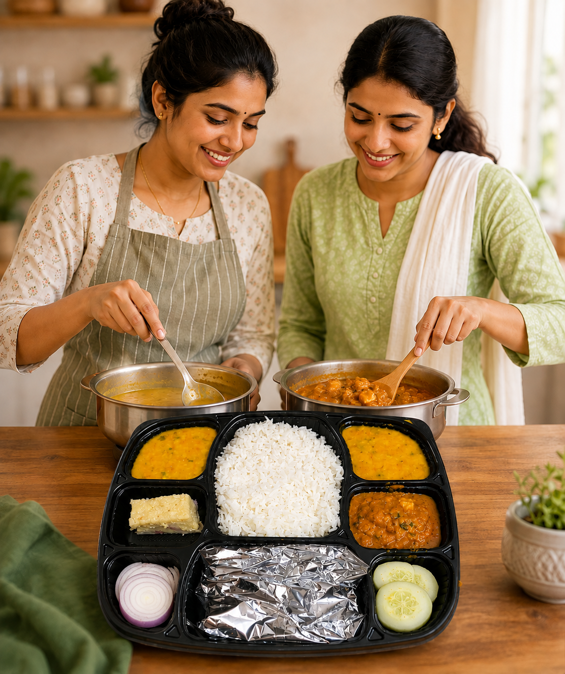 Your's Kitchen homemade tiffin service